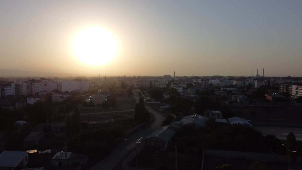 Iğdır da kartpostallık gün batımı #1