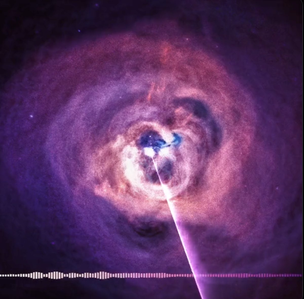 NASA, kara deliğin sesini paylaştı #1