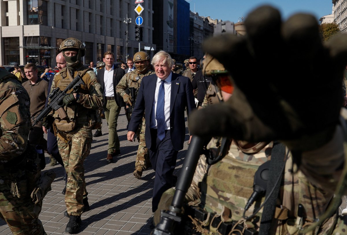 British Prime Minister Johnson went to Kyiv #3