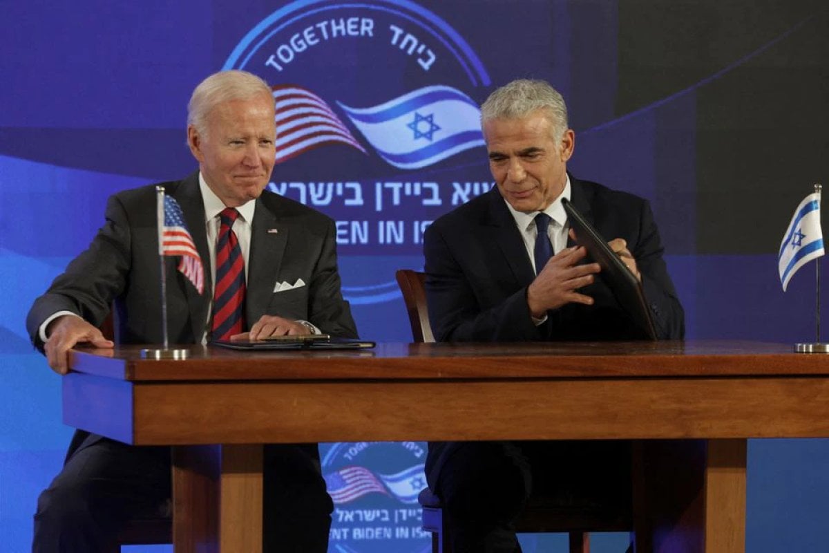 Israeli press: Yair Lapid could not meet with Joe Biden #2