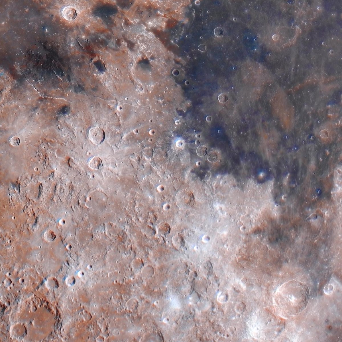 New highly detailed photos of the moon taken #3