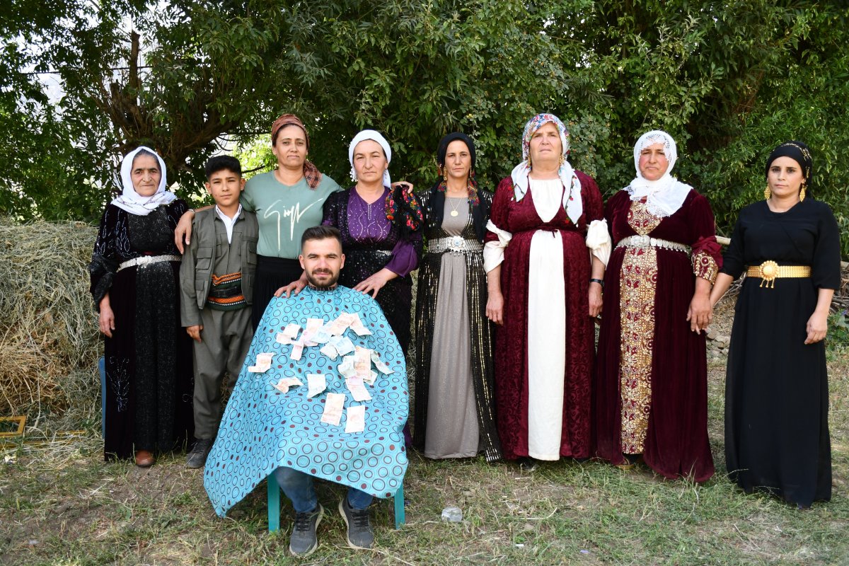 Şırnak ta 100 yıldır damda gelin karşılanıyor #9