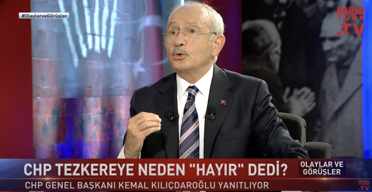 Kemal Kılıçdaroğlu: Bundan sonraki tüm tezkerelere hayır diyeceğiz #1