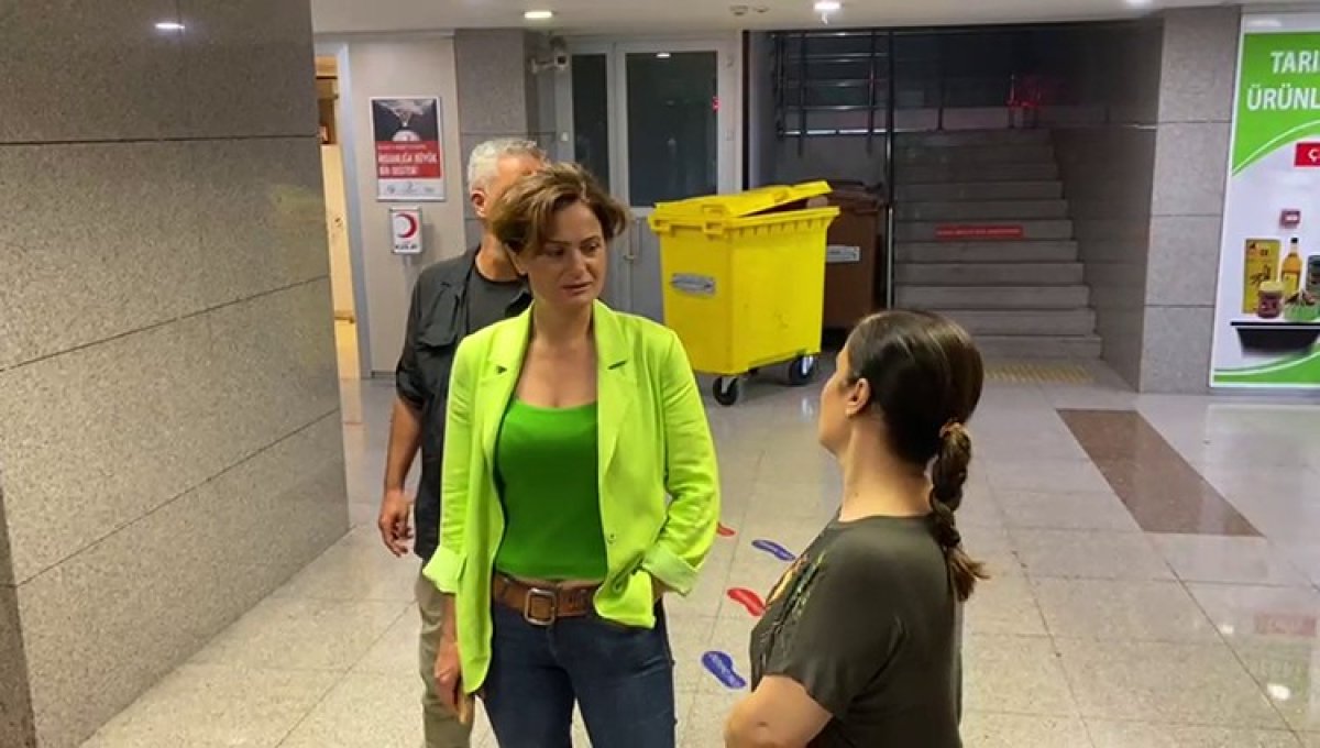 Canan Kaftancıoğlu testified at Çağlayan Courthouse #2