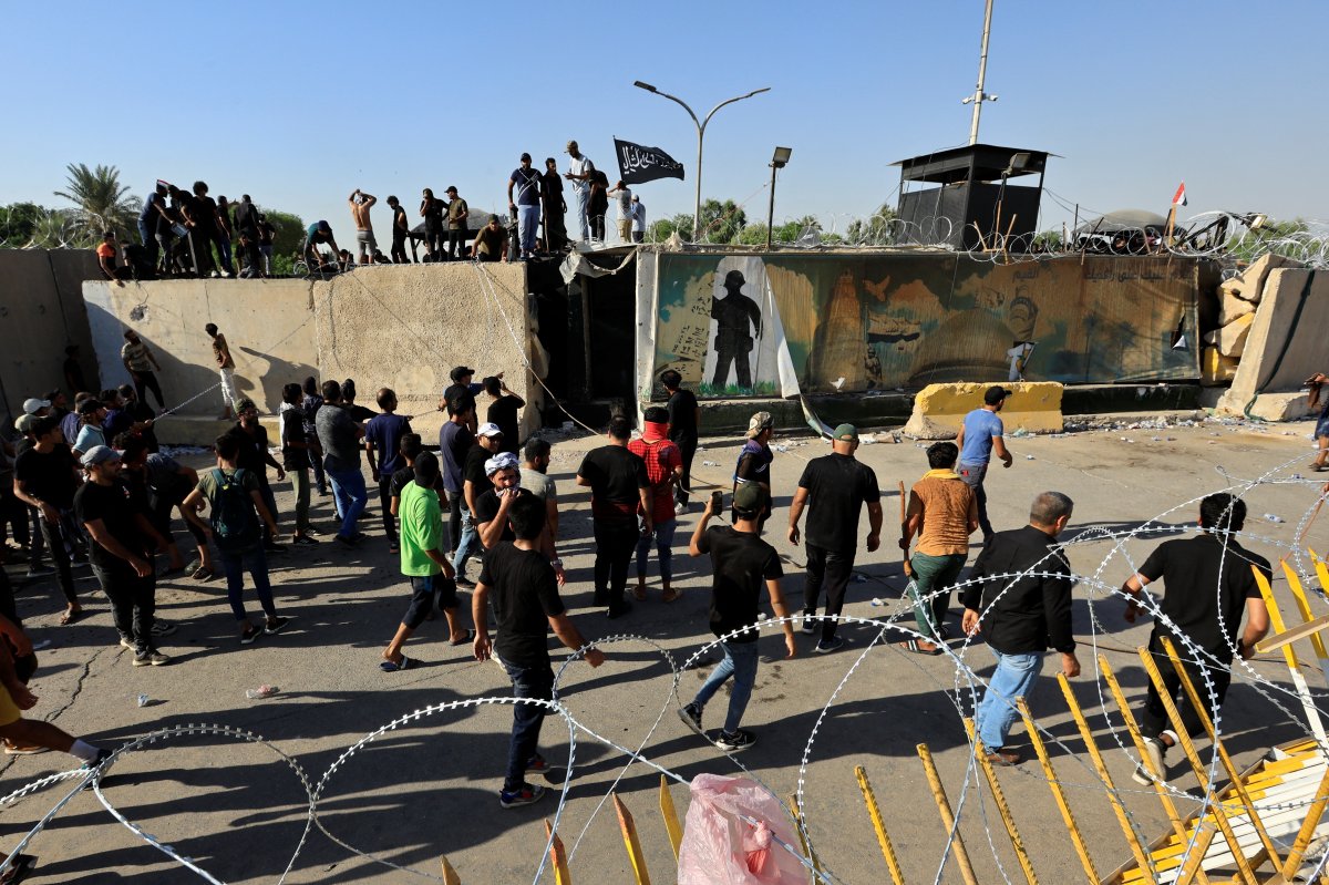 Irak ta Sadr yanlıları, cumhurbaşkanlığı na girdi #6