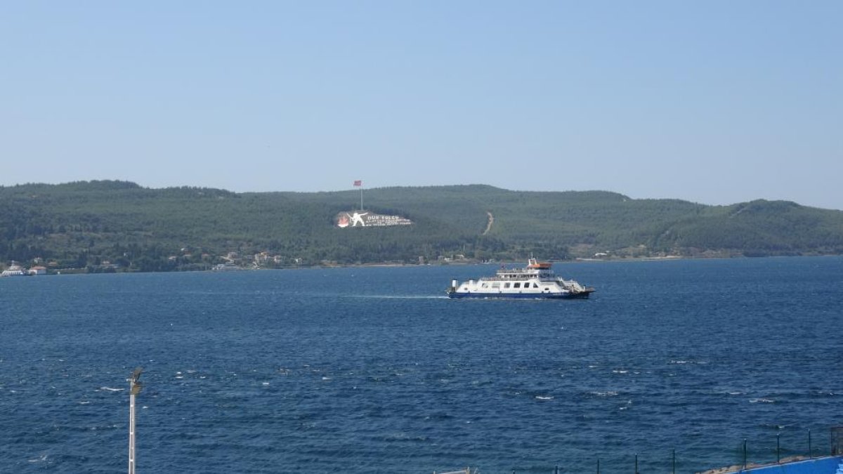 Çanakkale Boğazı ndan 6 ayda 20 bin gemi geçti #1