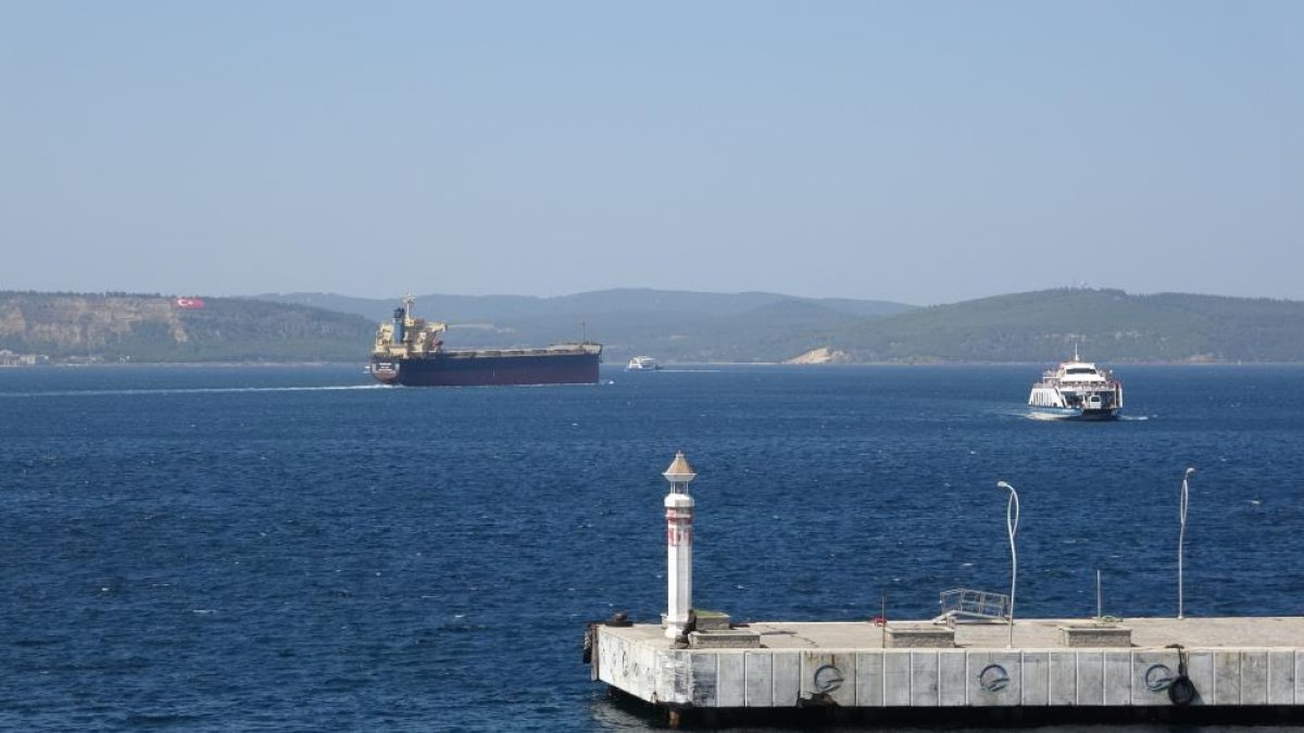 Çanakkale Boğazı ndan 6 ayda 20 bin gemi geçti #3