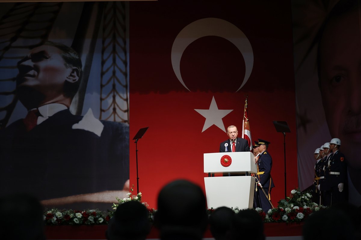 Cumhurbaşkanı Erdoğan dan Yunanistan a: Ege de sadece bir maşa #2