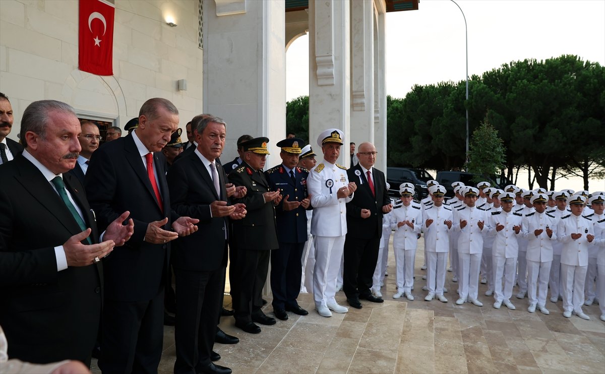 Cumhurbaşkanı Erdoğan, Deniz Harp Okulu Camisi ni hizmete açtı #2
