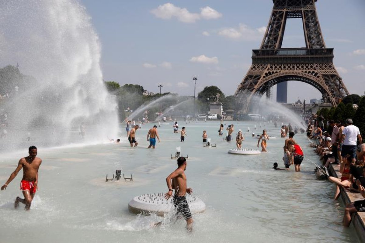 Fransa da rekor sıcaklar, 30 yıl içinde daha çok artacak #1
