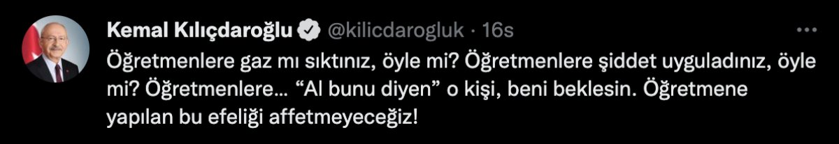 Kılıçdaroğlu nun savunduğu öğretmen: Terör suçlarından sicili kabarık #1