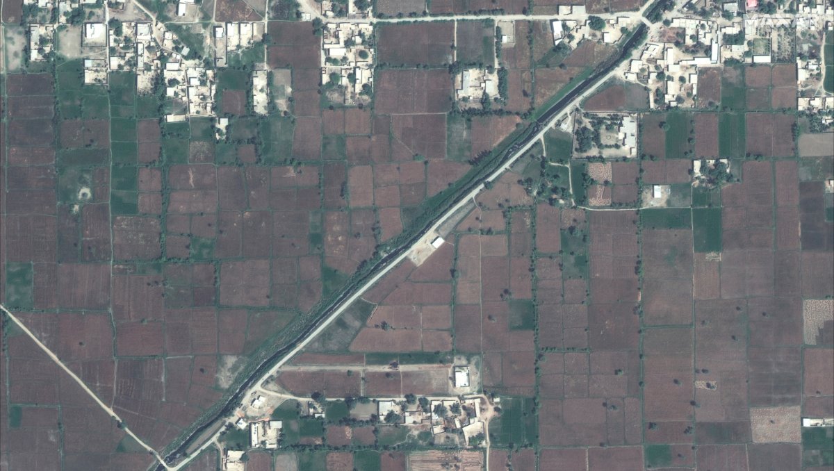 Satellite images showing the extent of the flood disaster in Pakistan #1