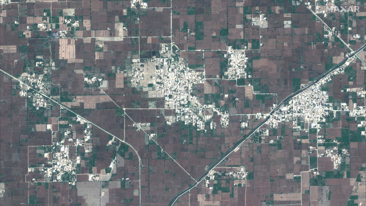 Satellite images showing the extent of the flood disaster in Pakistan #6