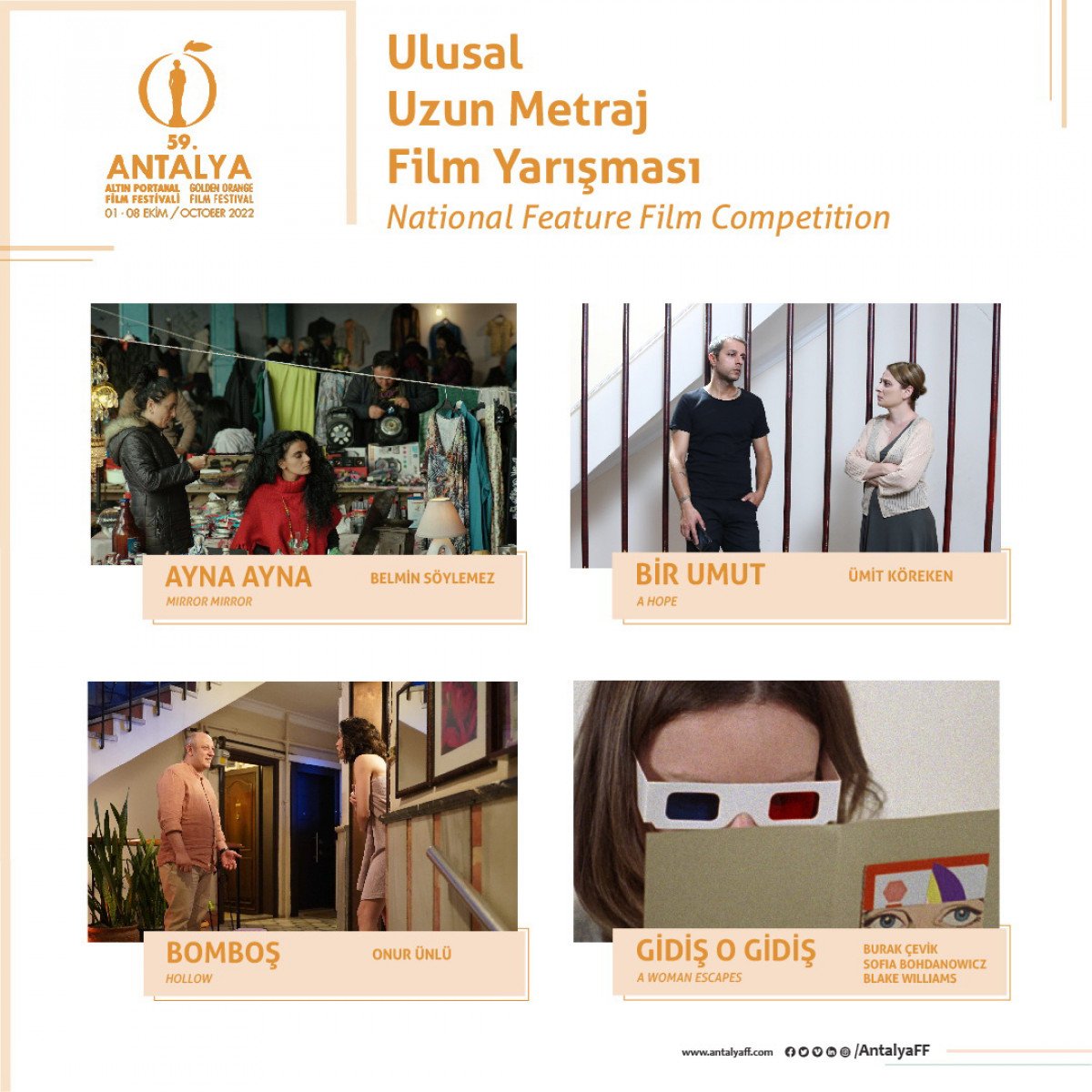 Altın Portakal da yarışacak ulusal filmler açıklandı #1