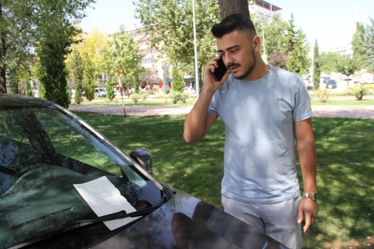 Elazığ da çarptığı araca not bıraktı: Masrafınızı karşılayabilirim #3