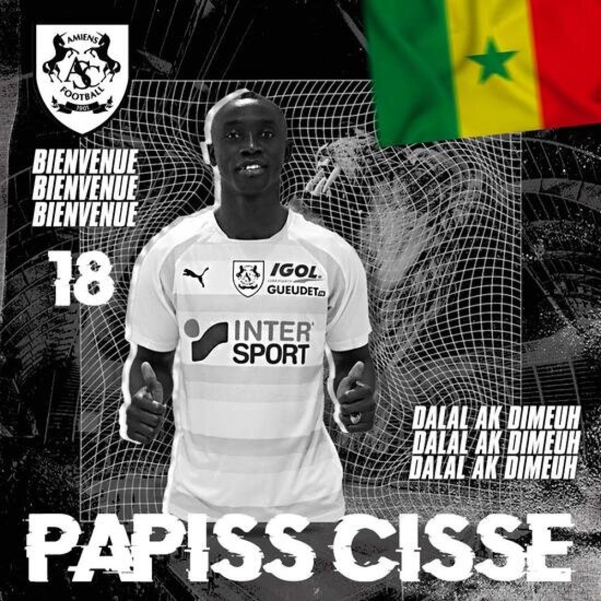 Papiss Cisse, Amiens e transfer oldu #1