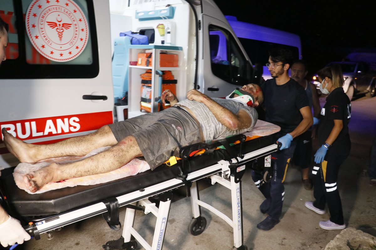 Adana’da hırsızlık şüphelisi, damdan düşerek yaralandı #2