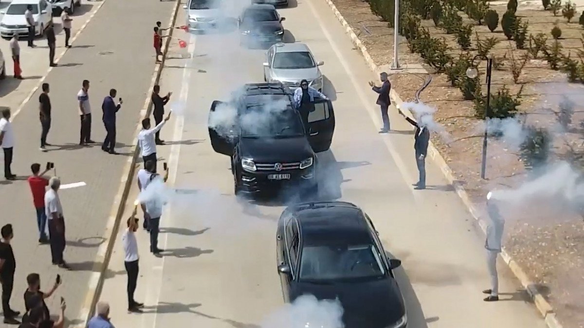 Meral Akşener in Şanlıurfa konvoyunda kaza meydana geldi #1