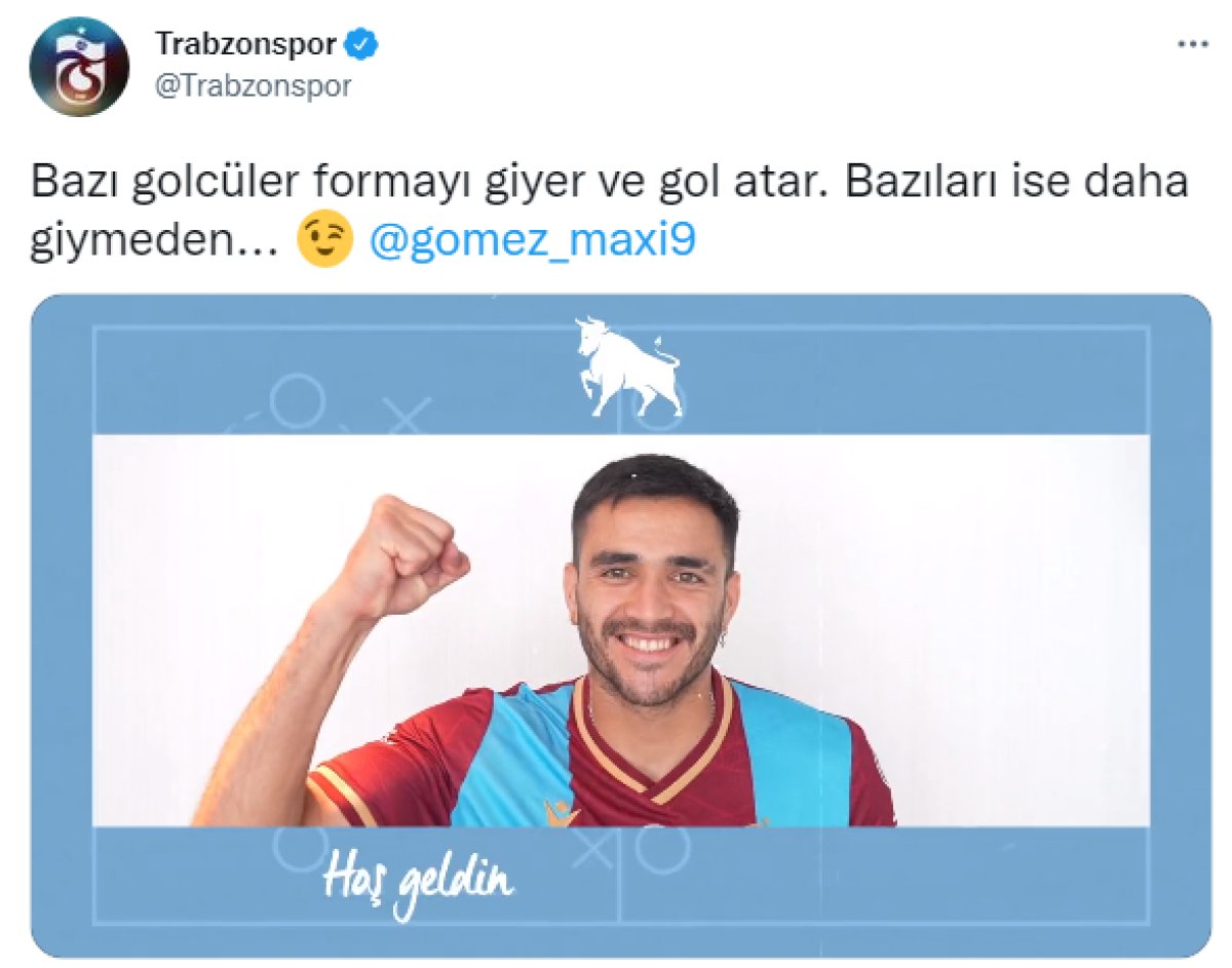Trabzonspor dan Fenerbahçe ye Maxi Gomez göndermesi #1