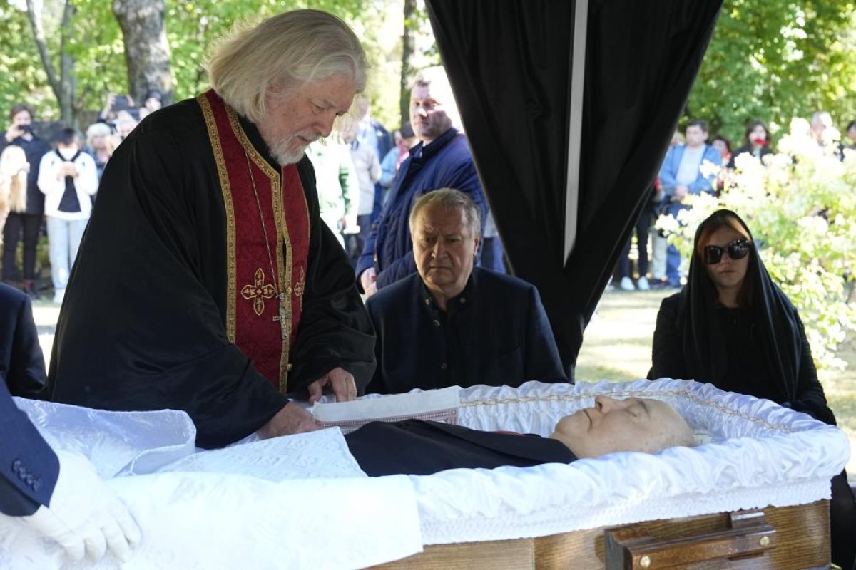 Mihail Gorbaçov son yolculuğuna uğurlandı #4