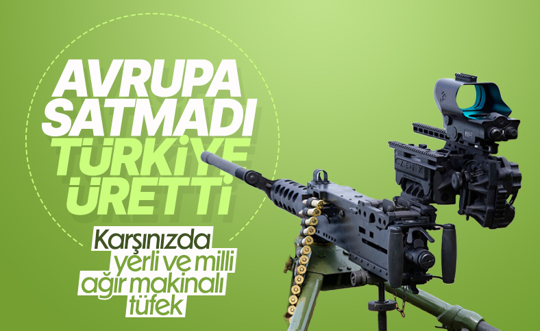 CANiK M2F ağır makinalı tüfek TEKNOFEST KARADENİZ'de