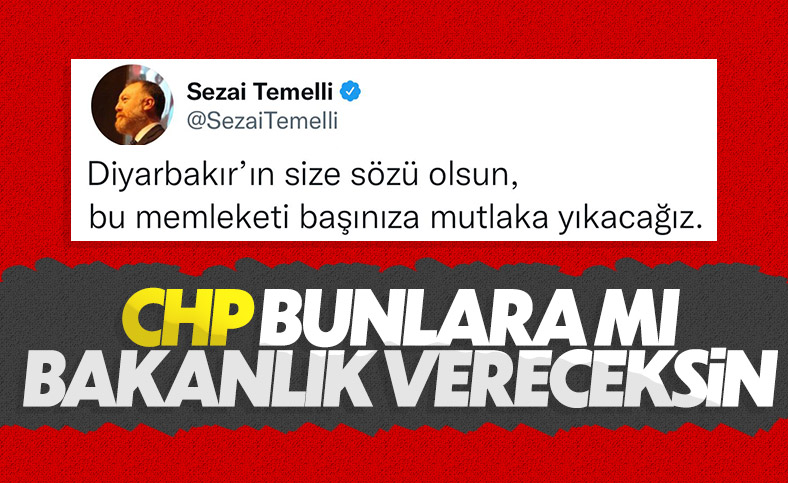 HDP'li Sezai Temelli'den küstah tehdit
