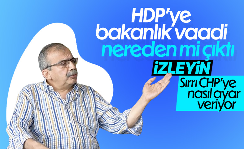 Sırrı Süreyya Önder'den CHP'ye cesur olun ayarı
