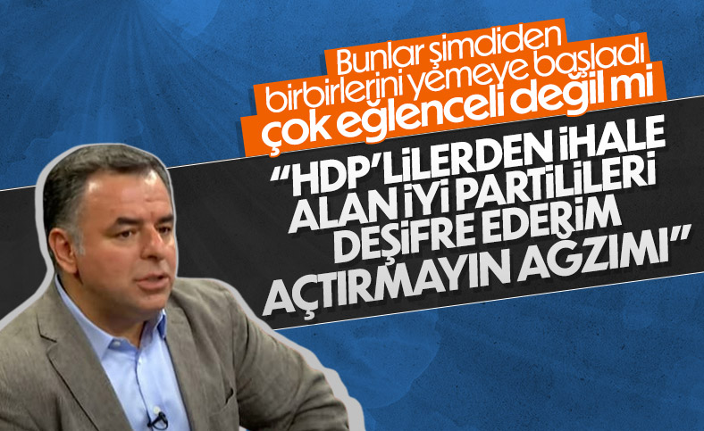 Barış Yarkadaş: İyi Parti HDP oylarıyla seçilen belediyelerden ihale aldı