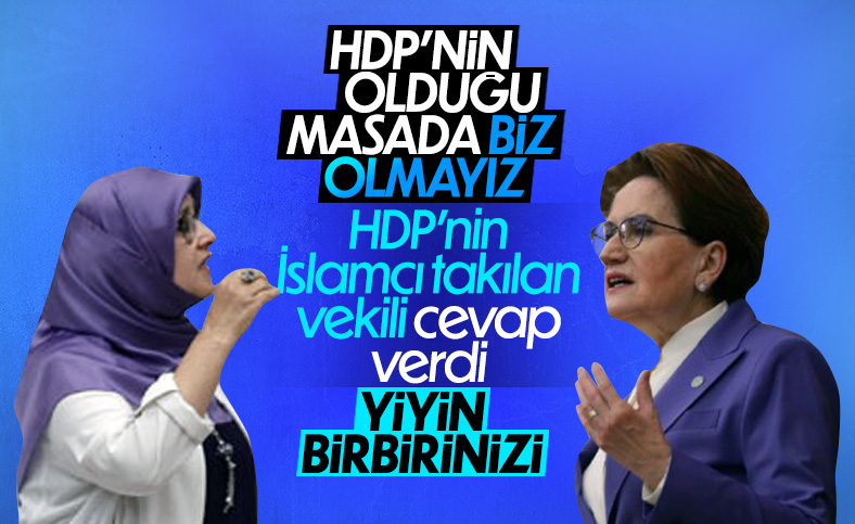 HDP'li Hüda Kaya, Meral Akşener'in partisiyle ilgili sözlerini eleştirdi