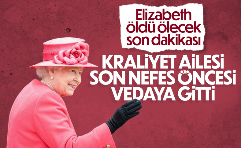 Kraliyet Ailesi üyeleri, Kraliçe Elizabeth'in yanına gitti