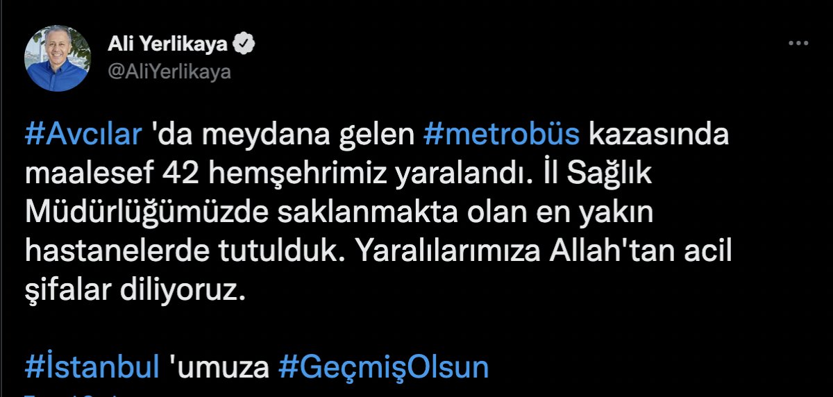 İstanbul Avcılar da metrobüsler çarpıştı #1