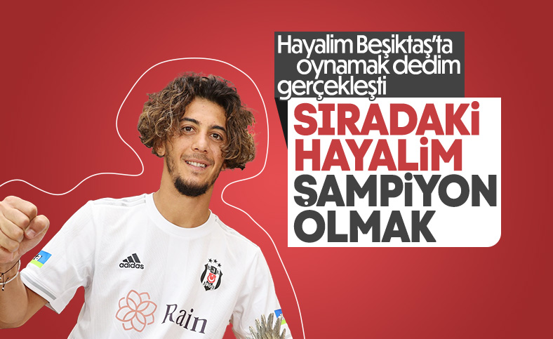 Tayfur Bingöl: Şimdiki hayalim Beşiktaş ile şampiyon olmak