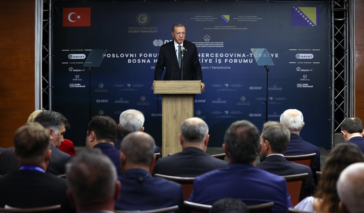 Cumhurbaşkanı Erdoğan, Balkan turu sonrası gazetecilere konuştu #12