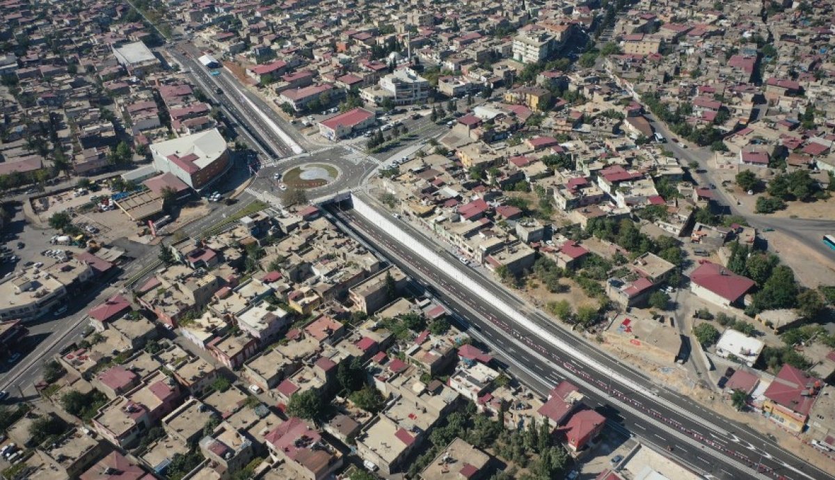 Kahramanmaraş ta Tevfik Kadıoğlu Köprülü Kavşağı trafiğe açıldı #11