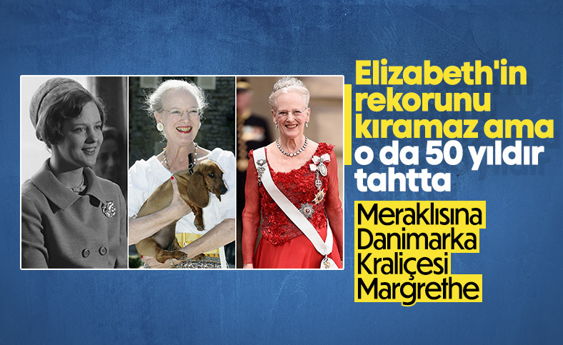Danimarka Kraliçesi Margrethe, Avrupa'nın en uzun süre görevde kalan hükümdarı oldu