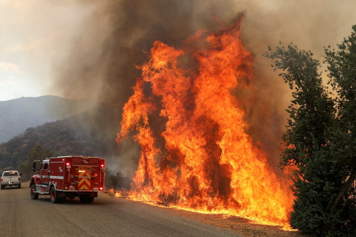 Kaliforniya da orman yangınları sürüyor: 11 bini aşkın tahliye #3