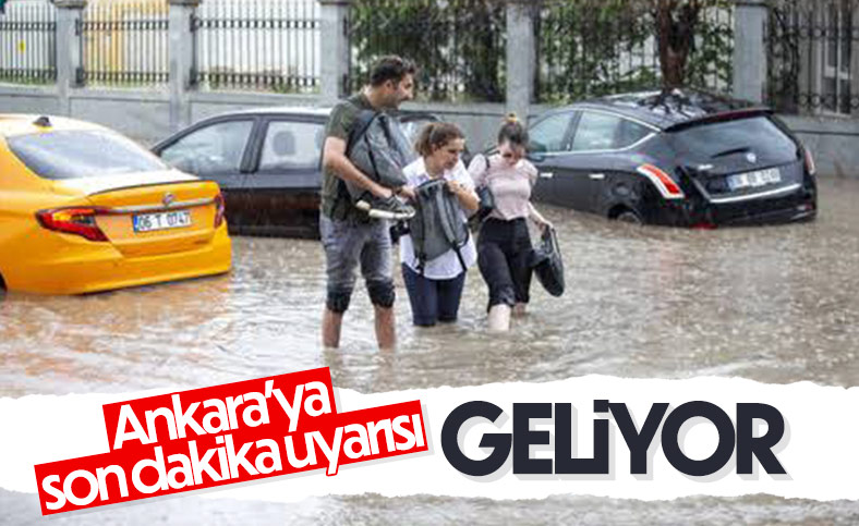 AFAD'dan Ankara ve Kırıkkale için kuvvetli yağış uyarısı