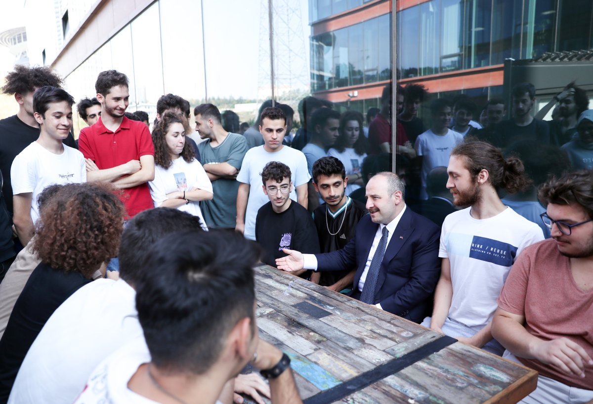 Mustafa Varank, 42 İstanbul yazılım okulunda gençlerle buluştu #11