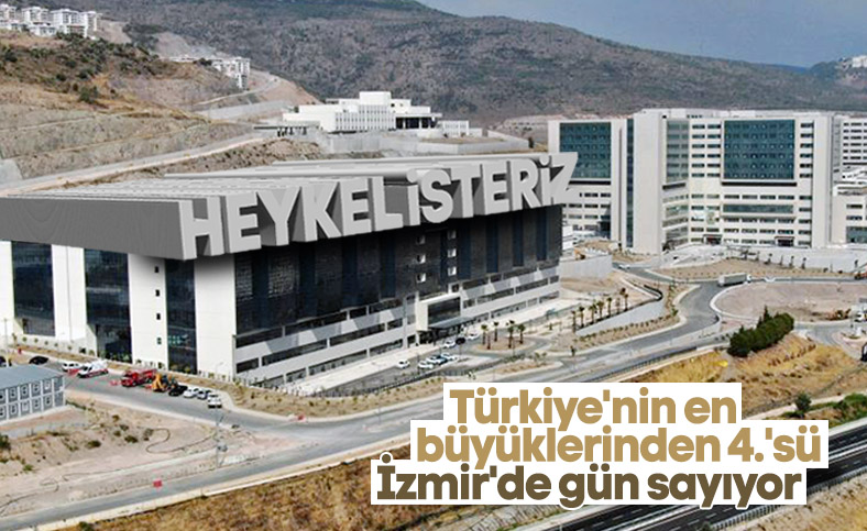 İzmir Şehir Hastanesi çalışmalarında sona yaklaşıldı 
