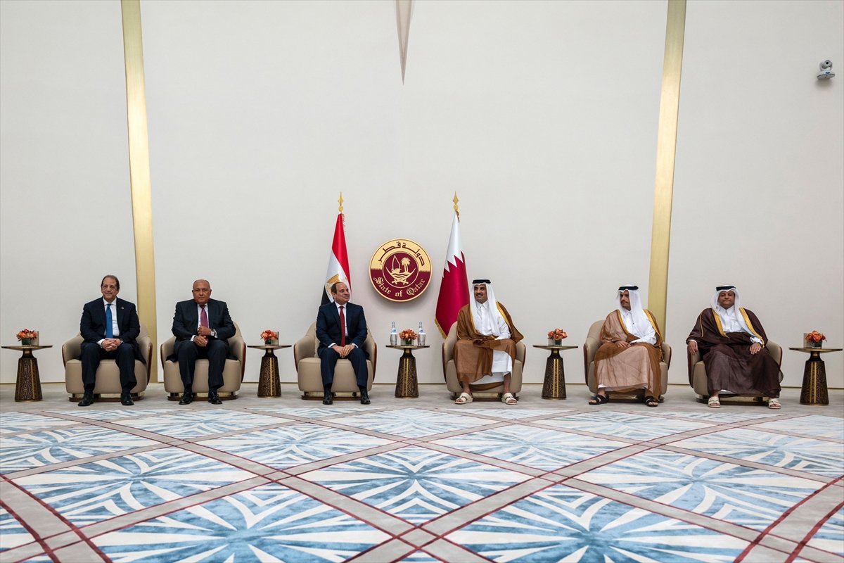 Sisi den Katar a 8 yıl sonra ilk ziyaret  #3