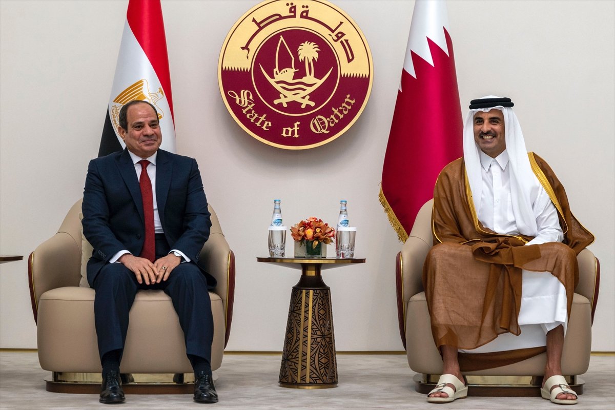 Sisi den Katar a 8 yıl sonra ilk ziyaret  #2