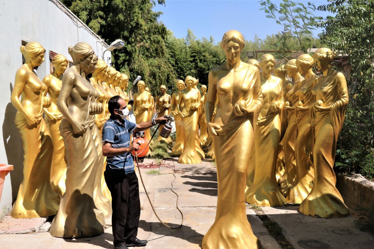 Antalya’da 59 Venüs heykeli dikime hazır #8