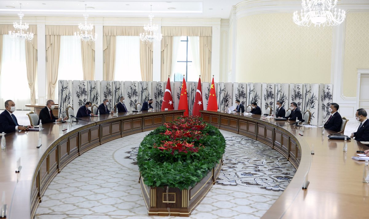 Cumhurbaşkanı Erdoğan, Çin lideri Şi Cinping ile görüştü #3