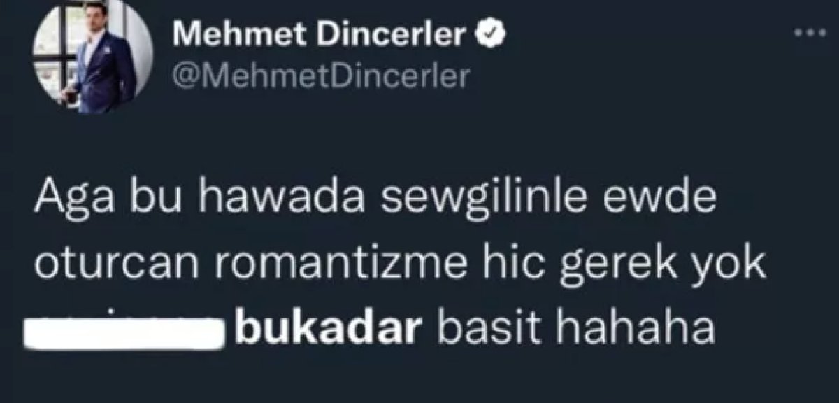 Mehmet Dinçerler in geçmiş tweet leri ortaya çıktı #1