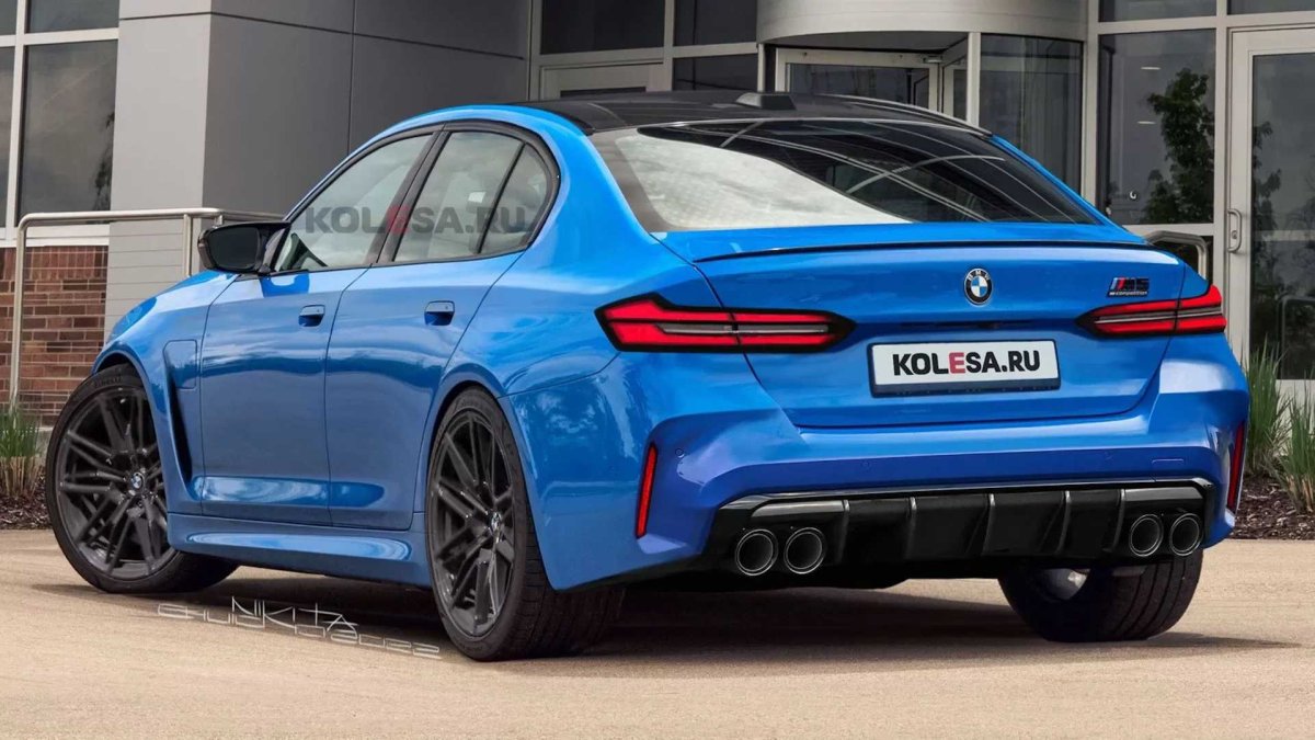2024 BMW M5 böyle görünecek
