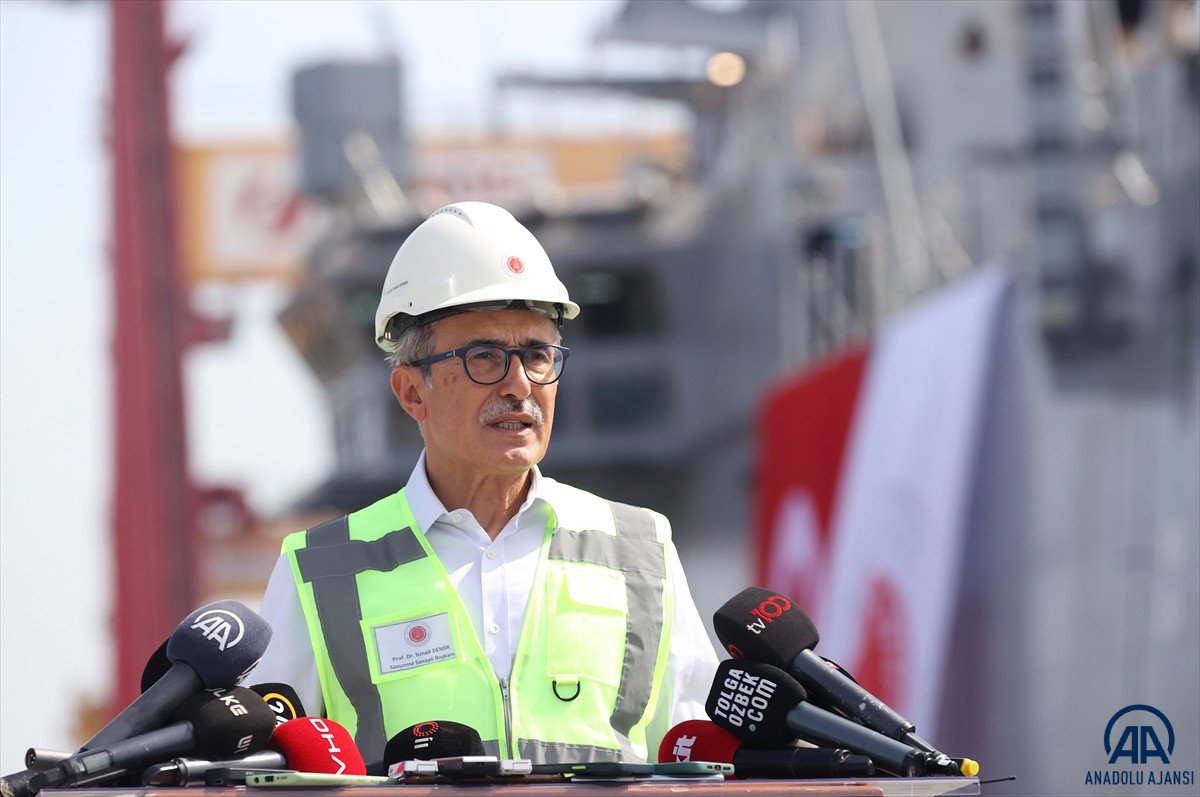İsmail Demir: TCG Anadolu gemisinde geri sayım başladı #15