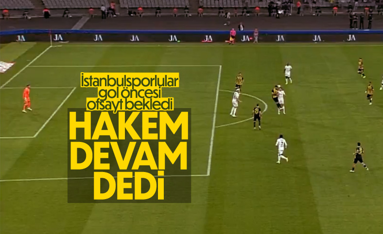 Beşiktaş'ın golünden önce ofsayt tartışması