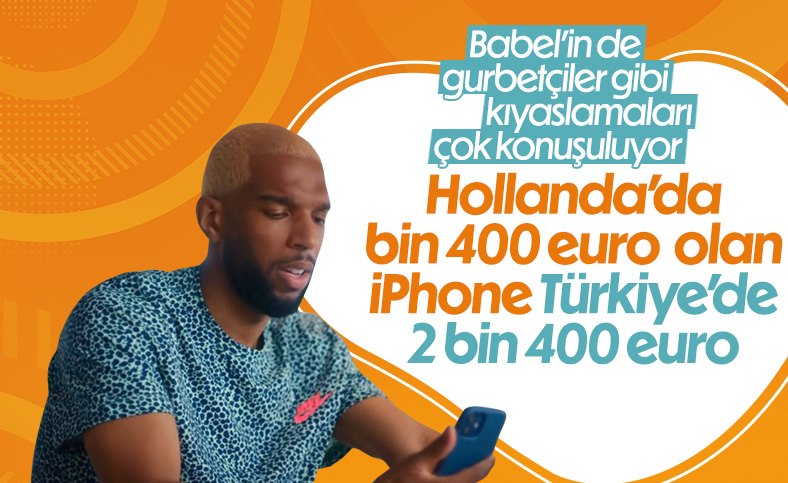 Ryan Babel'den iPhone 14'ün Türkiye fiyatına tepki