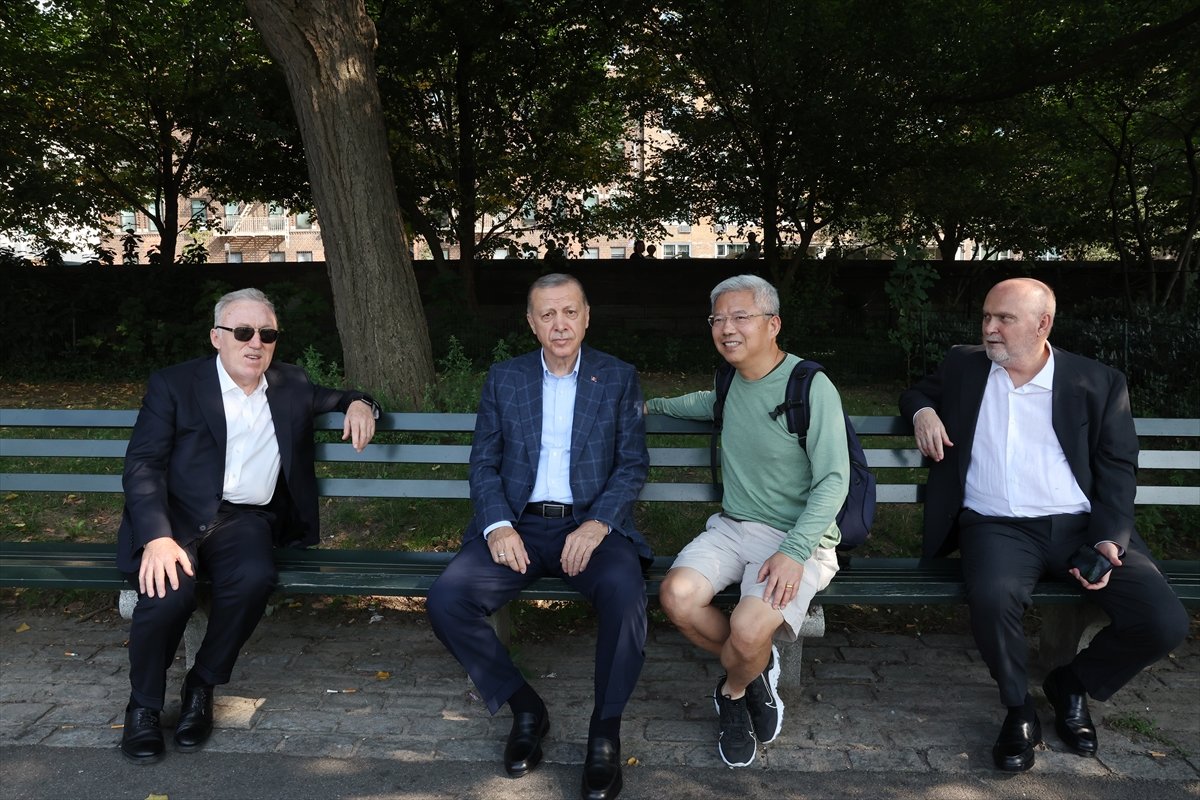 Cumhurbaşkanı Erdoğan New York ta yürüyüş yaptı  #4