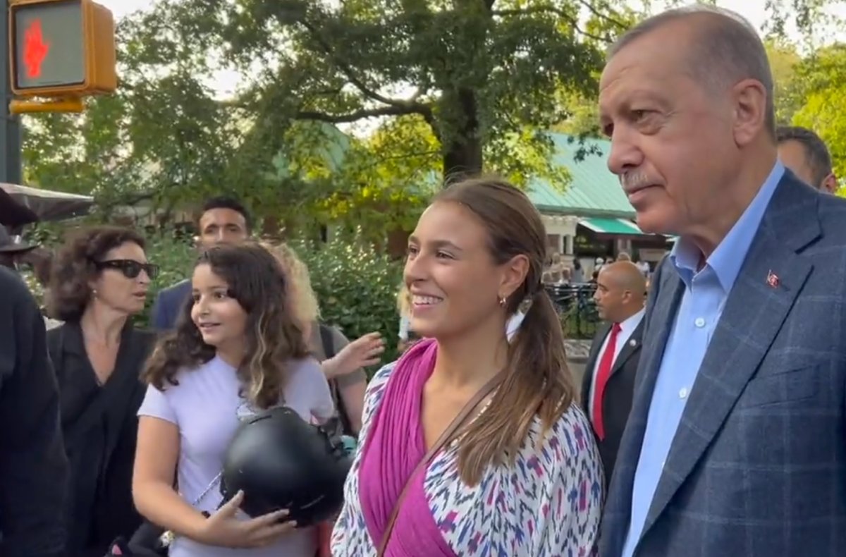 Cumhurbaşkanı Erdoğan New York ta yürüyüş yaptı  #12